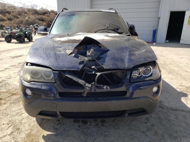 WBXPC9C49AWJ34726 - 2010 BMW X3 XDRIVE30I BLUE photo 5