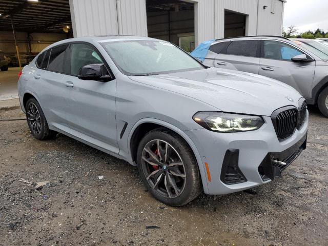 5UX43DT05P9P87608 - 2023 BMW X4 M40I SILVER photo 4