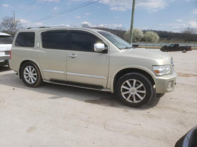 5N3AA08D48N905044 - 2008 INFINITI QX56 BEIGE photo 4