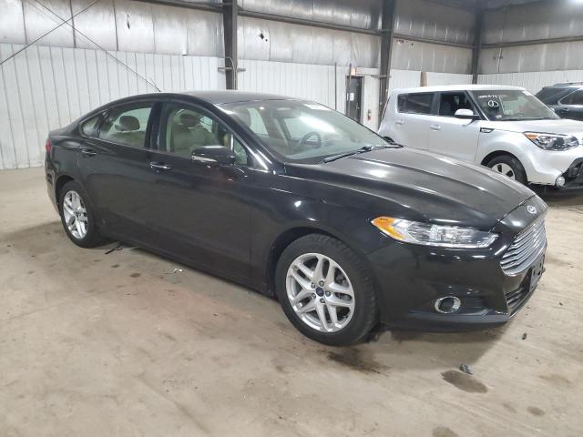 3FA6P0HD9ER355596 - 2014 FORD FUSION SE BLACK photo 4