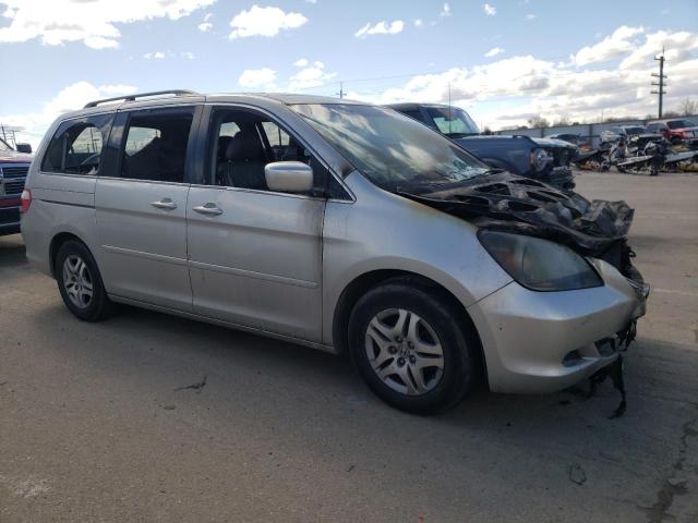 5FNRL38796B017732 - 2006 HONDA ODYSSEY EXL SILVER photo 4