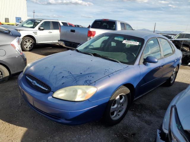 1FAFP55232G249521 - 2002 FORD TAURUS SES BLUE photo 1