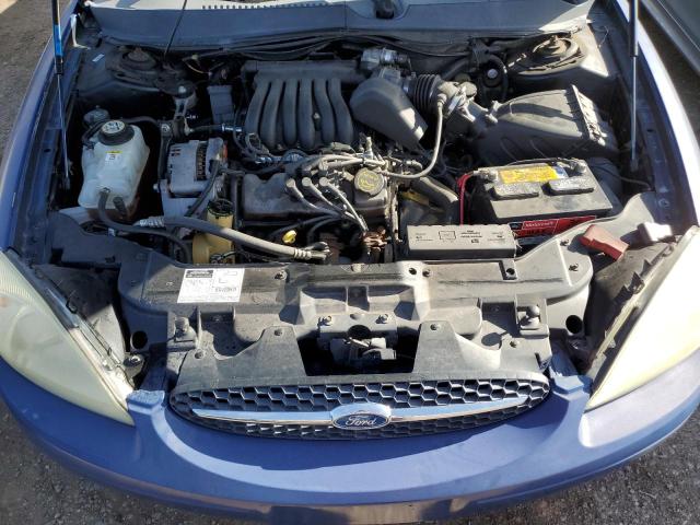 1FAFP55232G249521 - 2002 FORD TAURUS SES BLUE photo 11