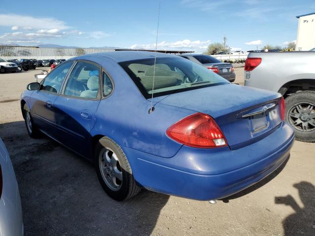 1FAFP55232G249521 - 2002 FORD TAURUS SES BLUE photo 2