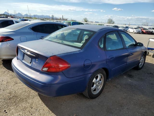 1FAFP55232G249521 - 2002 FORD TAURUS SES BLUE photo 3