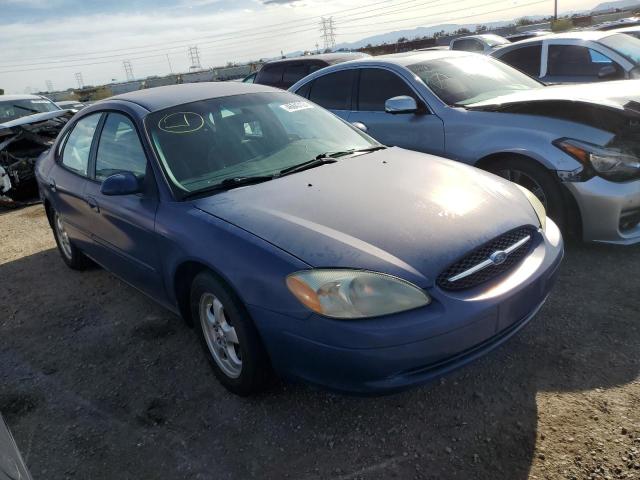 1FAFP55232G249521 - 2002 FORD TAURUS SES BLUE photo 4