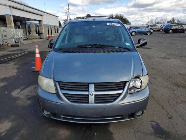 2D4GP44L77R171109 - 2007 DODGE GRAND CARA SXT BLUE photo 5