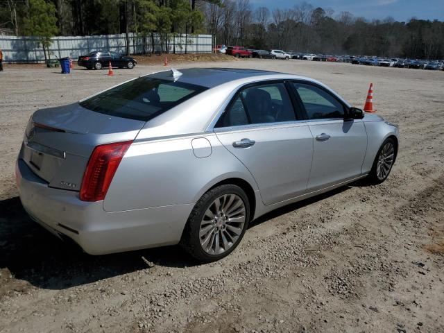 1G6AX5SX4E0195084 - 2014 CADILLAC CTS LUXURY COLLECTION SILVER photo 3