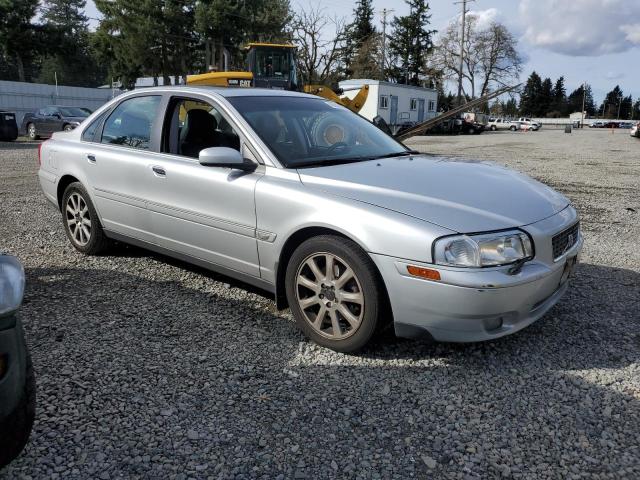 YV1TS59H641377195 - 2004 VOLVO S80 2.5T SILVER photo 4