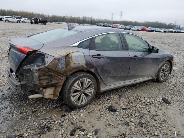 JHMFC1F75JX013880 - 2018 HONDA CIVIC EXL ნაცრისფერი ფოტო 3