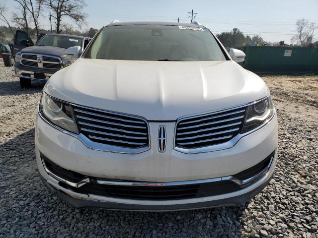 2LMPJ6LR2HBL35067 - 2017 LINCOLN MKX RESERVE WHITE photo 5