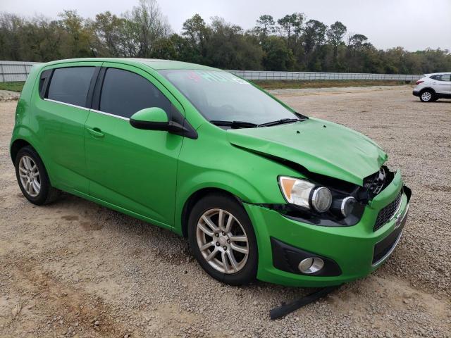 1G1JC6SB3E4214695 - 2014 CHEVROLET SONIC LT GREEN photo 4