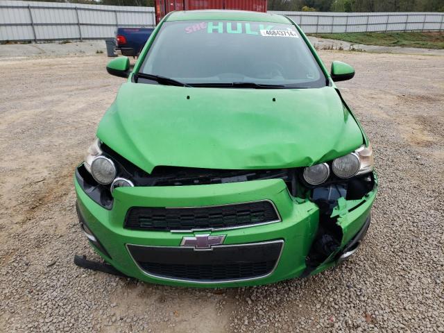 1G1JC6SB3E4214695 - 2014 CHEVROLET SONIC LT GREEN photo 5