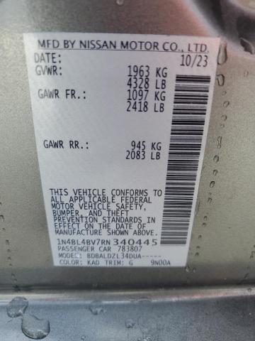 1N4BL4BV7RN340445 - 2024 NISSAN ALTIMA S GRAY photo 13