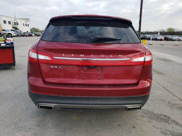 2LMPJ6LR9JBL42152 - 2018 LINCOLN MKX RESERVE أحمر صورة 6