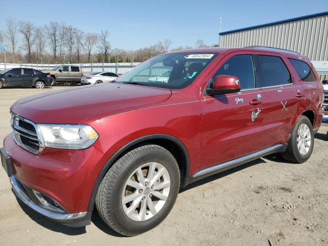 1C4RDHAGXFC946281 - 2015 DODGE DURANGO SXT RED photo 1