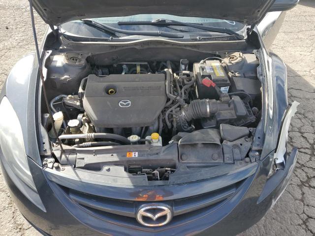 1YVHZ8BH5C5M26486 - 2012 MAZDA 6 I GRAY photo 11