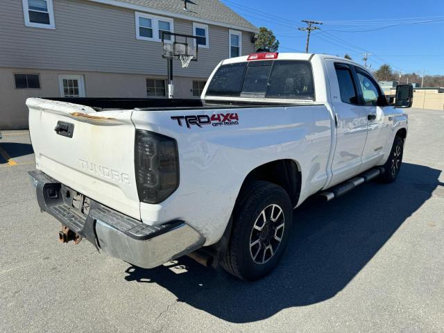 5TFUY5F12EX389536 - 2014 TOYOTA TUNDRA DOUBLE CAB SR/SR5 WHITE photo 3