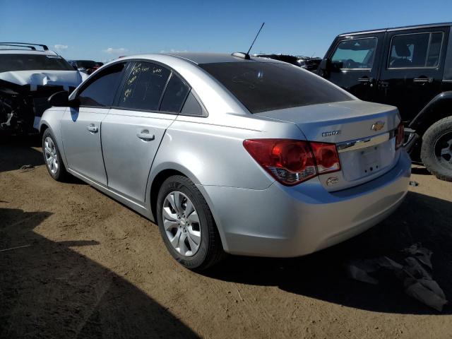 1G1PA5SH8F7128295 - 2015 CHEVROLET CRUZE LS SILVER photo 2