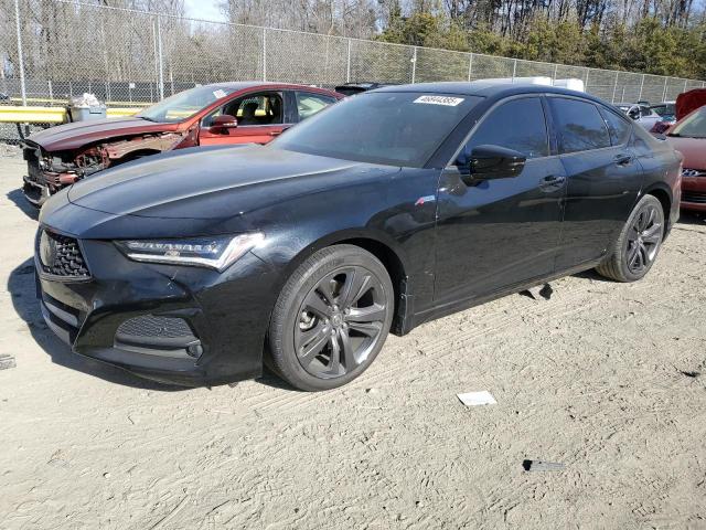 19UUB6F51MA003279 - 2021 ACURA TLX TECH A BLACK photo 1