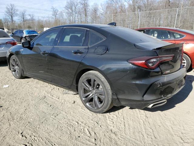 19UUB6F51MA003279 - 2021 ACURA TLX TECH A BLACK photo 2