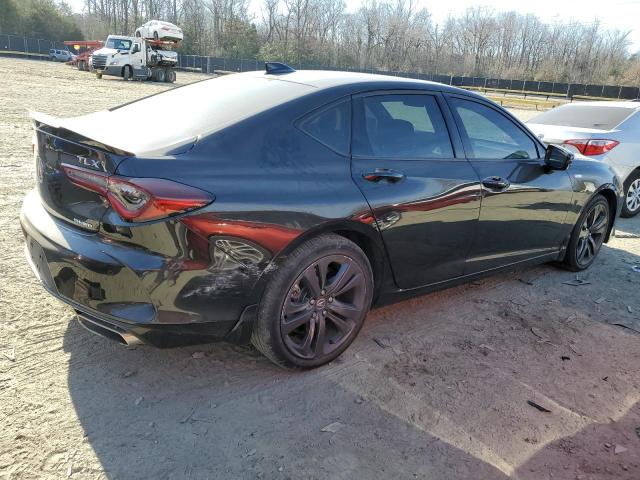 19UUB6F51MA003279 - 2021 ACURA TLX TECH A BLACK photo 3