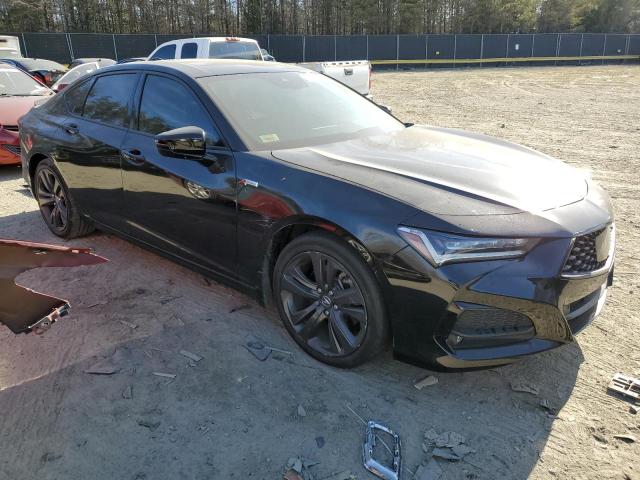 19UUB6F51MA003279 - 2021 ACURA TLX TECH A BLACK photo 4