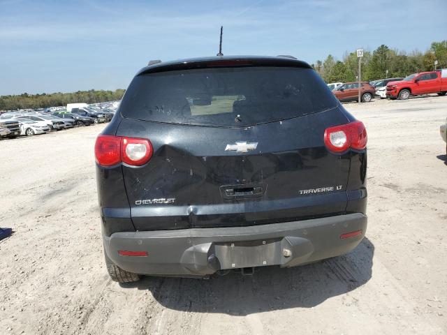 1GNEV23D49S138344 - 2009 CHEVROLET TRAVERSE LT BLACK photo 6