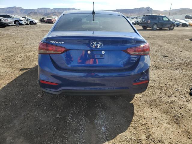 3KPC24A68ME141476 - 2021 HYUNDAI ACCENT SE BLUE photo 6