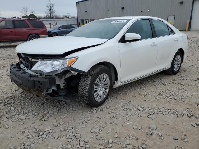 4T4BF1FK1ER423645 - 2014 TOYOTA CAMRY L WHITE photo 1