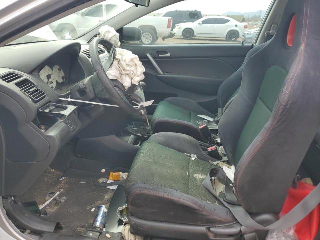 SHHEP33533U406062 - 2003 HONDA CIVIC SI SILVER photo 7