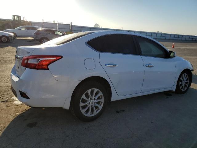 3N1AB7AP5JY309914 - 2018 NISSAN SENTRA S WHITE photo 3