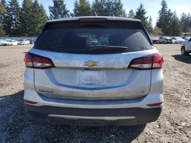 3GNAXKEV3NL169284 - 2022 CHEVROLET EQUINOX LT SILVER photo 6