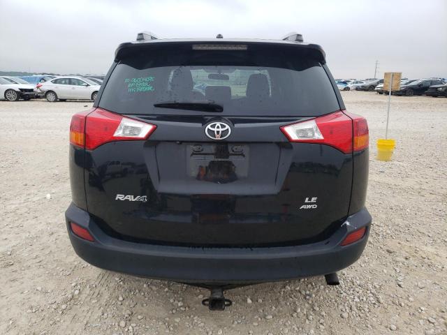 2T3BFREV9FW304626 - 2015 TOYOTA RAV4 LE BLACK photo 6