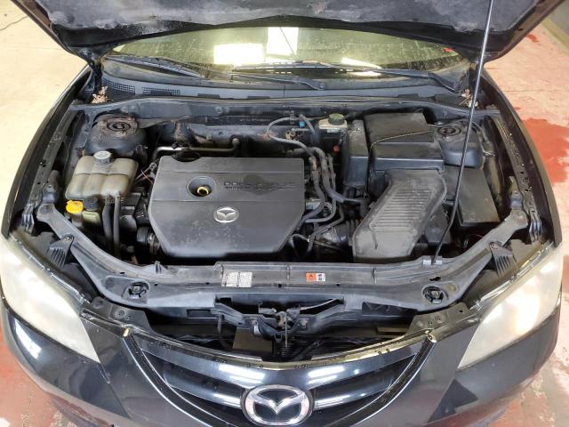 JM1BK324771620661 - 2007 MAZDA 3 S BLACK photo 11