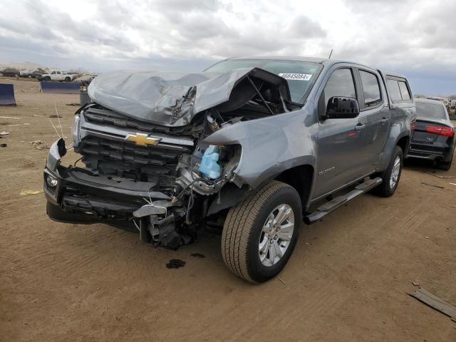 1GCGTCEN6M1279921 - 2021 CHEVROLET COLORADO LT GRAY photo 1