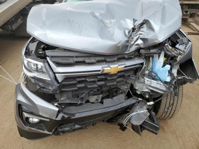 1GCGTCEN6M1279921 - 2021 CHEVROLET COLORADO LT GRAY photo 11