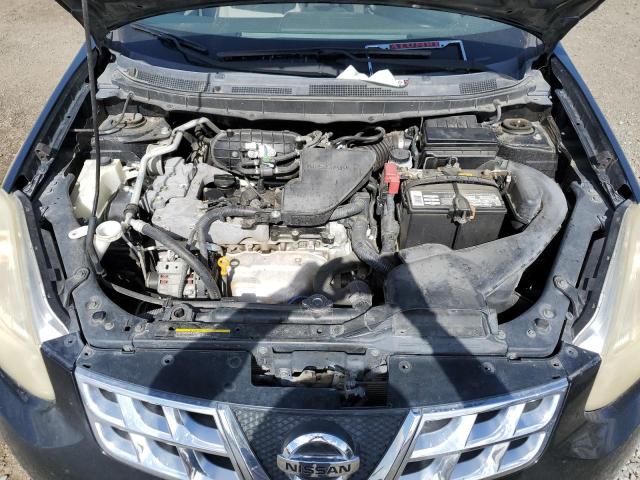 JN8AS5MV2CW718320 - 2012 NISSAN ROGUE S BLACK photo 11