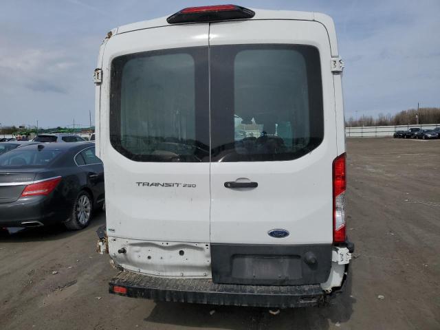 1FTYR2CM4KKB64829 - 2019 FORD TRANSIT T-250 WHITE photo 6