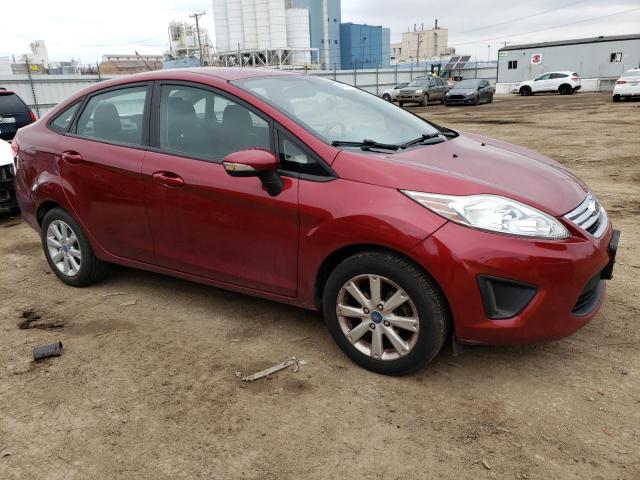 3FADP4BJ1DM214059 - 2013 FORD FIESTA SE RED photo 4