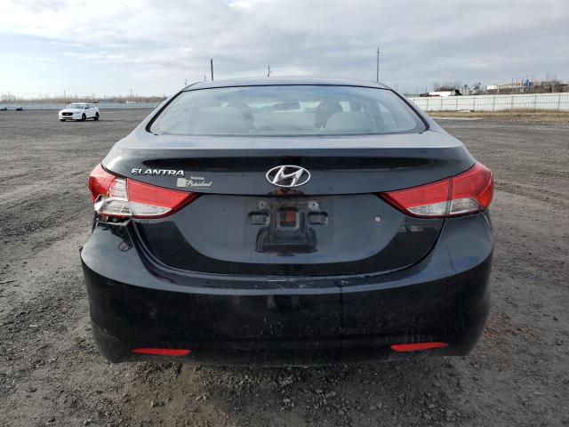 5NPDH4AE9DH337755 - 2013 HYUNDAI ELANTRA GLS BLACK photo 6