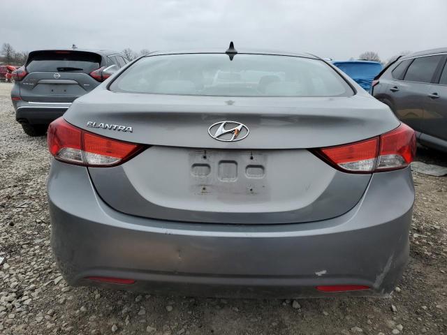 KMHDH4AE1BU103799 - 2011 HYUNDAI ELANTRA GLS SILVER photo 6