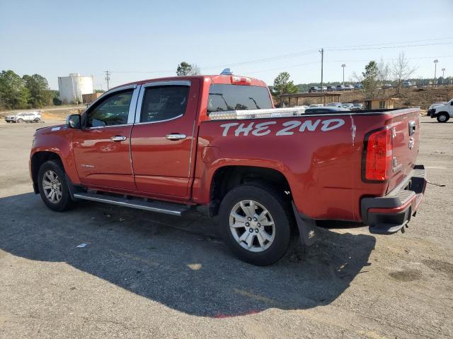 1GCGSCE36G1183082 - 2016 CHEVROLET COLORADO LT RED photo 2