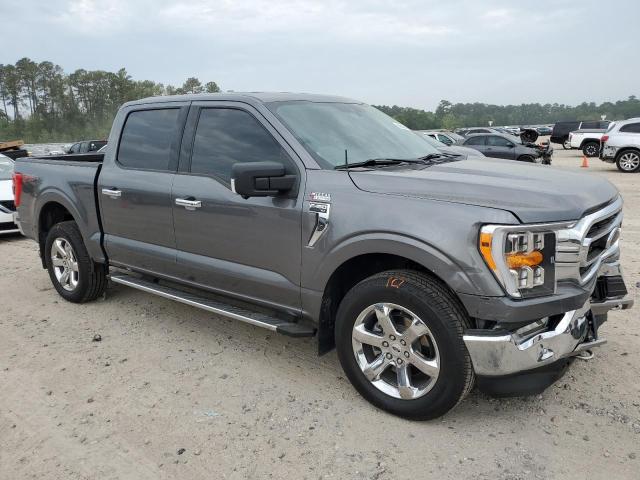 1FTFW1ED1MFC88110 - 2021 FORD F150 SUPERCREW GRAY photo 4