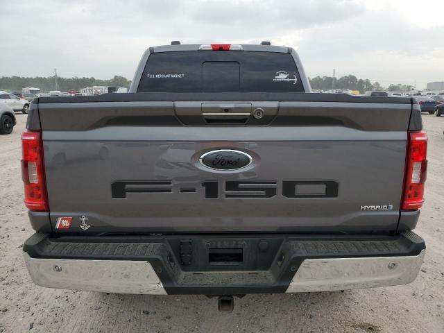 1FTFW1ED1MFC88110 - 2021 FORD F150 SUPERCREW GRAY photo 6