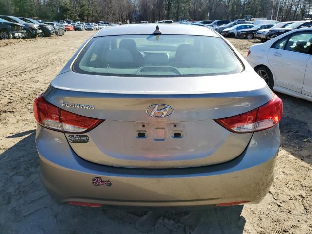 5NPDH4AE0DH203152 - 2013 HYUNDAI ELANTRA GLS BROWN photo 6