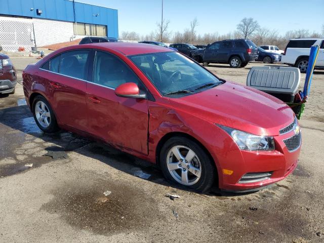 1G1PC5SB7E7178254 - 2014 CHEVROLET CRUZE LT RED photo 4