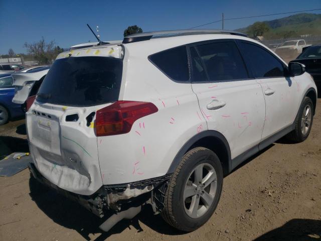 2T3WFREV7DW049201 - 2013 TOYOTA RAV4 XLE WHITE photo 3