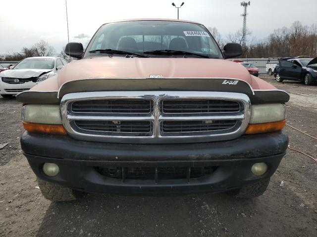 1B7GG42N72S503610 - 2002 DODGE DAKOTA SLT RED photo 5