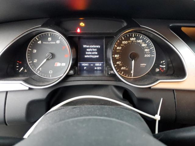 WAUVVAFR3AA026281 - 2010 AUDI S5 PRESTIGE BLACK photo 9